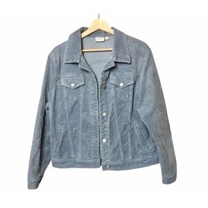 Sonoma Y2K Button Down Corduroy Trucker Shacket Jacket L